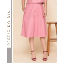 Women Skirts - Baby Pink - View 3