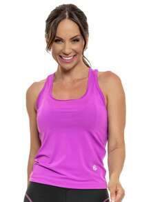 Women Outdoor Tees & Tanks - 紫色 - 查看 1