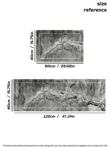 A Piece Of Silica Gel Kitchen Mat Featuring Gradient Pattern And High-End Texture, Offering Cushioning And Fatigue Relief While In A Luxurious And Fashionable Style, Can Be Used As A Water Absorbing, Quick-Drying And Skid-Resistant Mat Or Carpet For Kitchen, Bathroom, Entrance Hall, Laundry, Etc. ,Room Decor