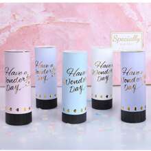 Spring Confetti Cannon Handheld Firework For Wedding, Grand Opening, Birthday, Party Celebration, Spring Punch It - White - View 11