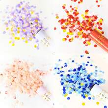 Spring Confetti Cannon Handheld Firework For Wedding, Grand Opening, Birthday, Party Celebration, Spring Punch It - White - View 10