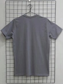 Men T-Shirts - Màu xám đen - Xem 2