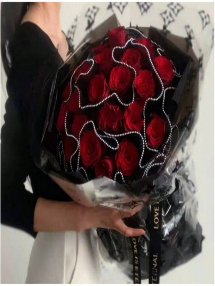 【I AM MARI】See-Through Flower Chiffon Smoke Banding OP 1732200626f4670ad6b865bd458f05
