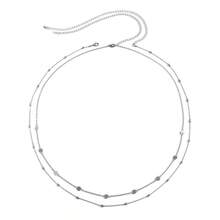 1 Miếng Hình học Kim loại Kim sa & Đồng Chi tiết hạt Gầy Chuỗi Gợi cảm Punk Hip-hop Lễ hội Dây chuyền thắt lưng Đối với phụ nữ - Nhiều màu - Xem 7