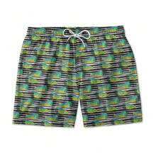 Men Beach Shorts - màu đen - Xem 4