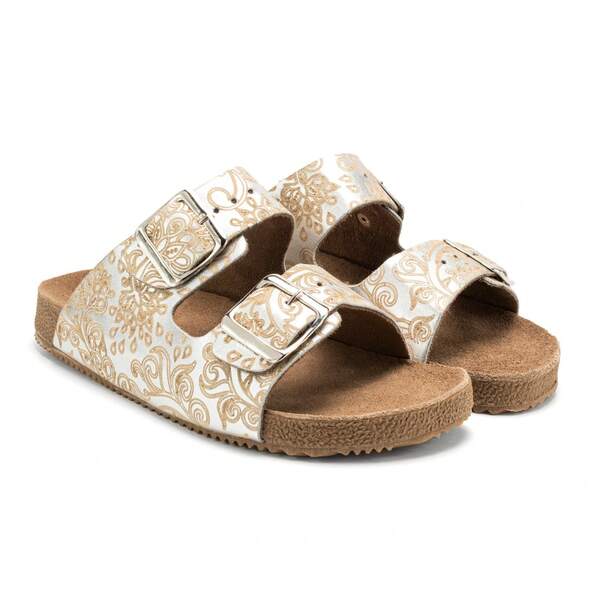 Sandália Birk Chinelo Feminino Urbana Casual Com Fivela