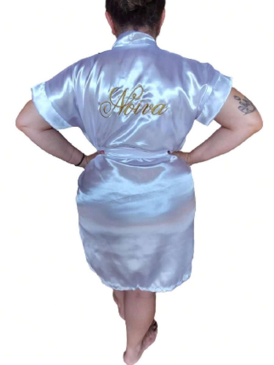Women Robes - 白色 - 查看 1