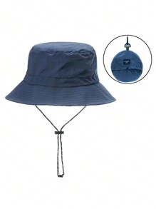 1 Pezzo Nuovo Cappello Da Sole Sportivo Pieghevole Portatile Da Donna Per Pesca, Arrampicata E Protezione Solare, Facile Da Trasportare. Adatto Per Vacanze E Uso Quotidiano