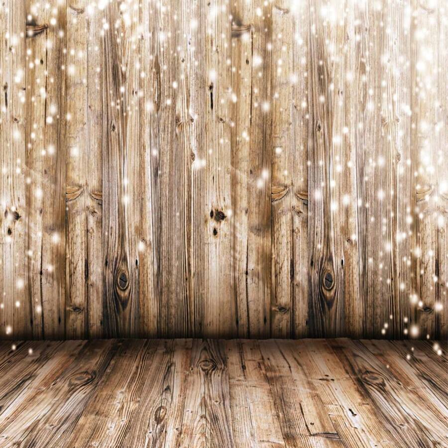 Rustic Vinyl Photography Backdrop With Vintage Wooden Floor Design, Suitable For Engagement, Wedding, Baby Photoshoot And Studio Props - Coffee Brown - View 1