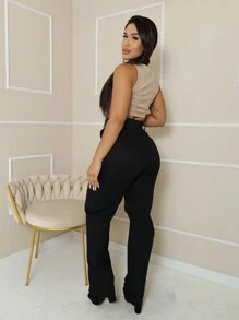 Women Pants - màu đen - Xem 6