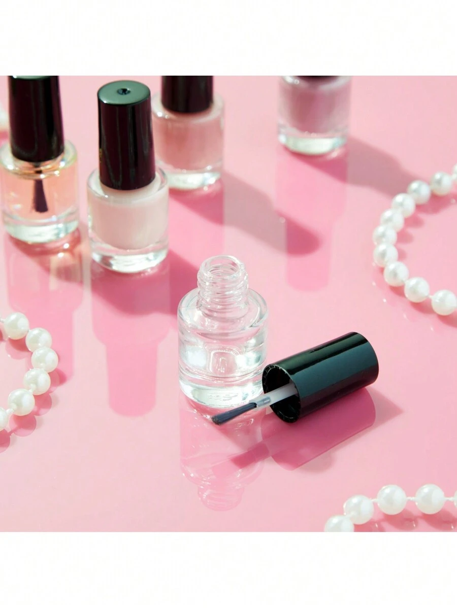 30 Pack Mini Empty Nail Polish Bottles With Brush Cap, 5ml Refillable