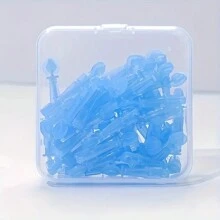 50pcs/Set Blackhead Removal Tools, Professional Disposable Acne Needle, Whitehead & Blackhead Extractor, Salon Acne Removal Tools - Blue - View 7