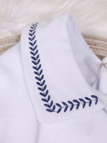 Pure & Posh Baby Baby Girls Bodysuits - trắng - Xem 3