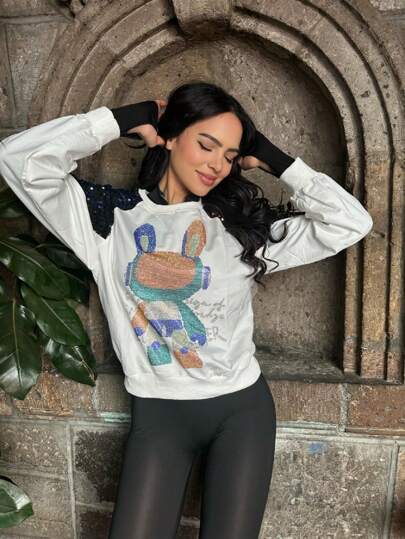 OK@Y ROPA sudadera con corazon