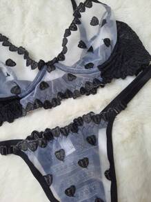 Women Sexy Lingerie Sets - Black - View 2