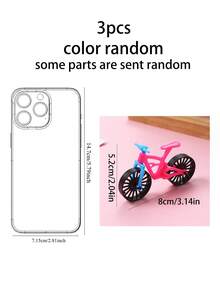 3入組可愛迷你平衡腳踏車玩具