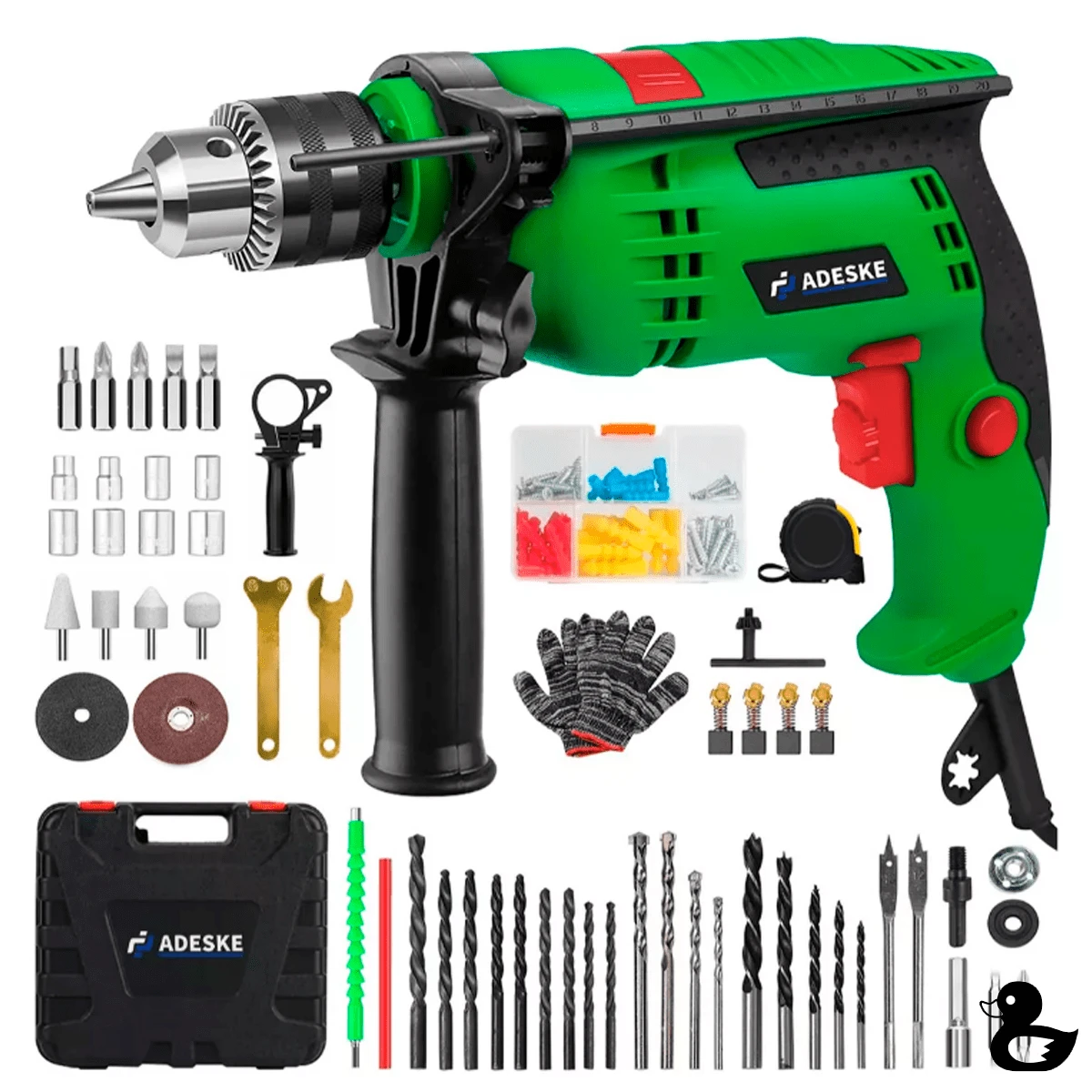 Impacto Taladro Destornillador Electrico Atornillador Llave - Negro - Ver 1