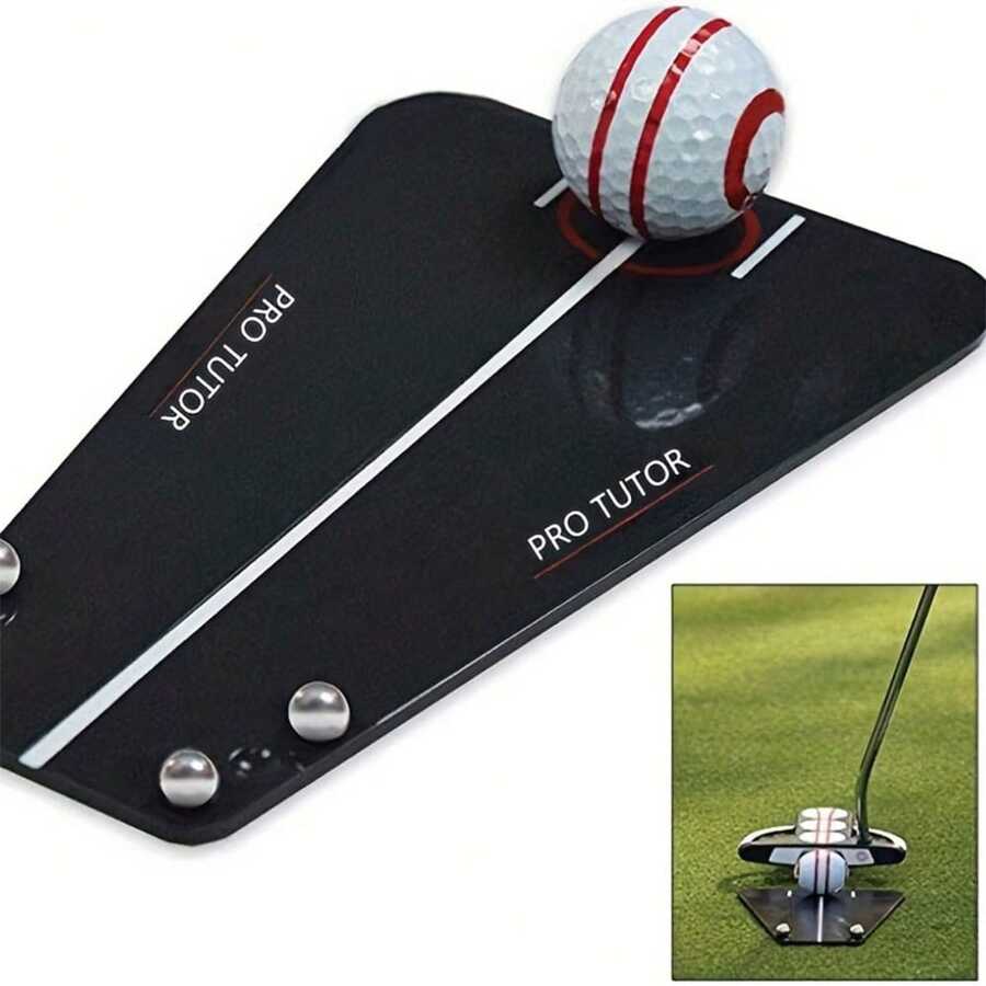 Tutor de Putt de Golfe, Espelho de Alinhamento de Putt de Golfe