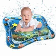 Tapete Interativo Água Infantil Bebê Criança Neném Tapete Atividades Colorido Diversas Cores - Azul - Visão 2