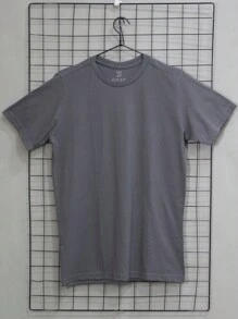 Men T-Shirts - Màu xám đen - Xem 1