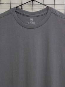 Men T-Shirts - Màu xám đen - Xem 3