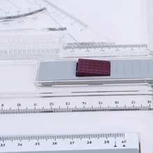 1set A3 Drawing Board, Multi-Functional Drafting Table, Adjustable Measuring System Angle And Clear Ruler Parallel Movement - Multicolor - View 4