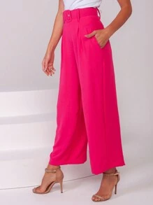 Women Pants - Màu Hồng Tươi - Xem 3