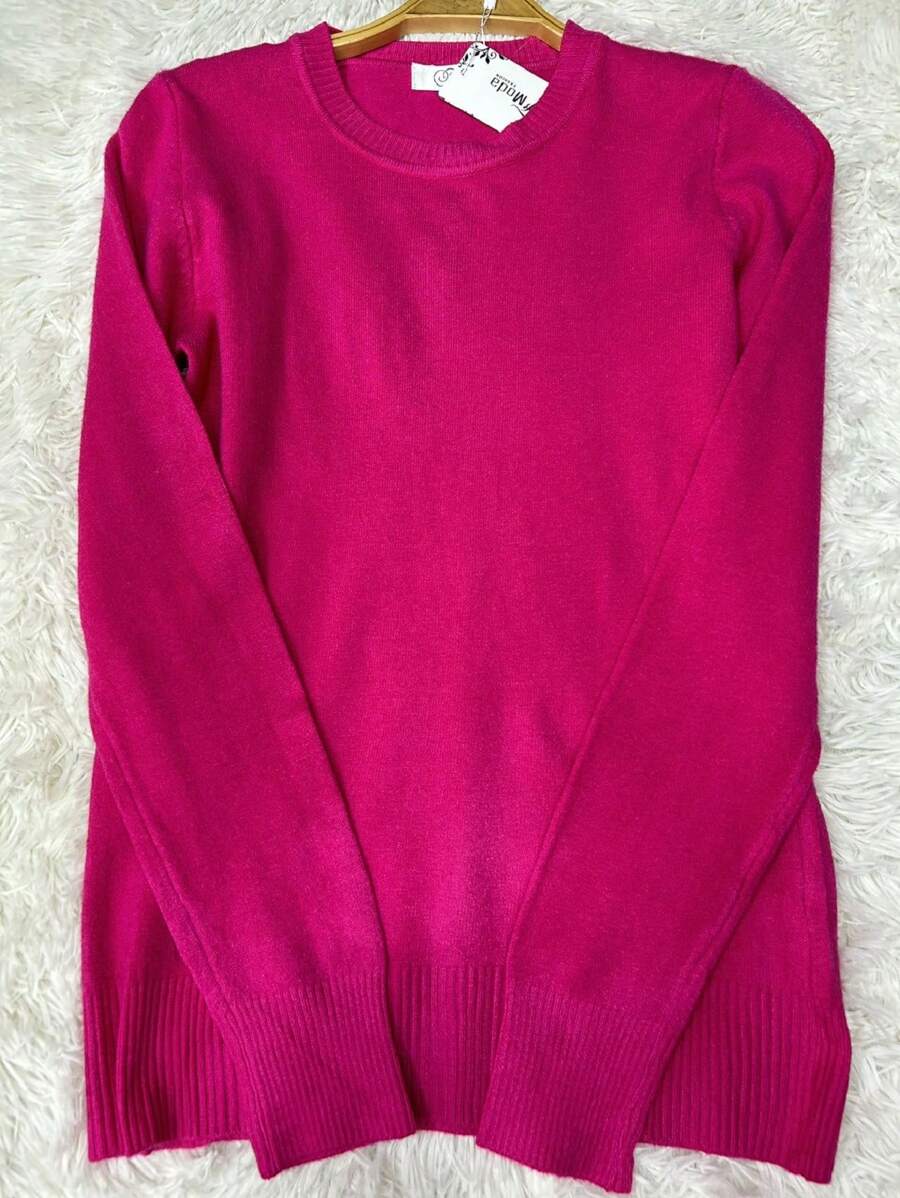 Women Sweaters - Hot Pink - View 1