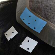 36 件裝假髮髮片膠帶雙面黏合假髮膠帶透明 C 形發條預切蕾絲假髮膠帶美容工具適用於假髮髮片和接髮 - 無色 - 查看 8