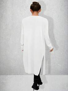 Women Cardigans - White - View 2