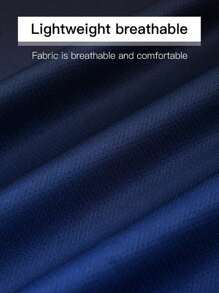 男友风男士速干短袖上衣和短裤运动套装，夏季健身足球训练服装装备男友风男士短裤套装健身套装 - 藍色 - 查看 5