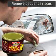 Massa de Polir n2 Tira Riscos Carro Moto Base Agua Proauto - Tamanho Único - Visão 4
