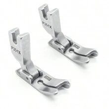 P351x Right Side Edge Presser Foot For Flat Lock Sewing Machines, Industrial Sewing Machine Parts - Silver - View 6