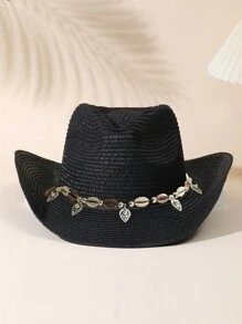 1 Miếng Không giới tính Màu hồng Tua Trang trí Boho Cô gái cao bồi Mũ Mũ Rơm Visor Nón cao bồi Mũ đi biển Cho bữa tiệc - Nhiều màu 2 - Xem 13