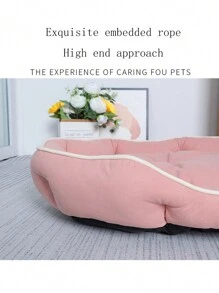 1pc Dog House Universal Pet Bedding Mat For Small, Medium And Large Dogs, Suitable For Dogs Up To 30kg, All Seasons Available, 4 Colors And 5 Sizes Optional