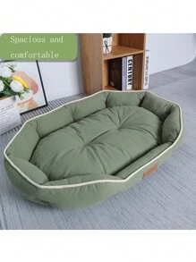 1pc Dog House Universal Pet Bedding Mat For Small, Medium And Large Dogs, Suitable For Dogs Up To 30kg, All Seasons Available, 4 Colors And 5 Sizes Optional