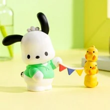 Miniso Sanrio Pochacco Going To School Is Really Fun Series Blind Box Ornaments Single Box (1pc, Random Delivery) - Yellow - View 8