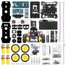 TSCINBUNY ESP-32 Smart Robot Car Kit For Arduino And Keil 5 Programming Combining ESP32 CAM With STM32 Electronics Educational Robotic Kit With Codes And Manual Instructions - Apricot - View 4