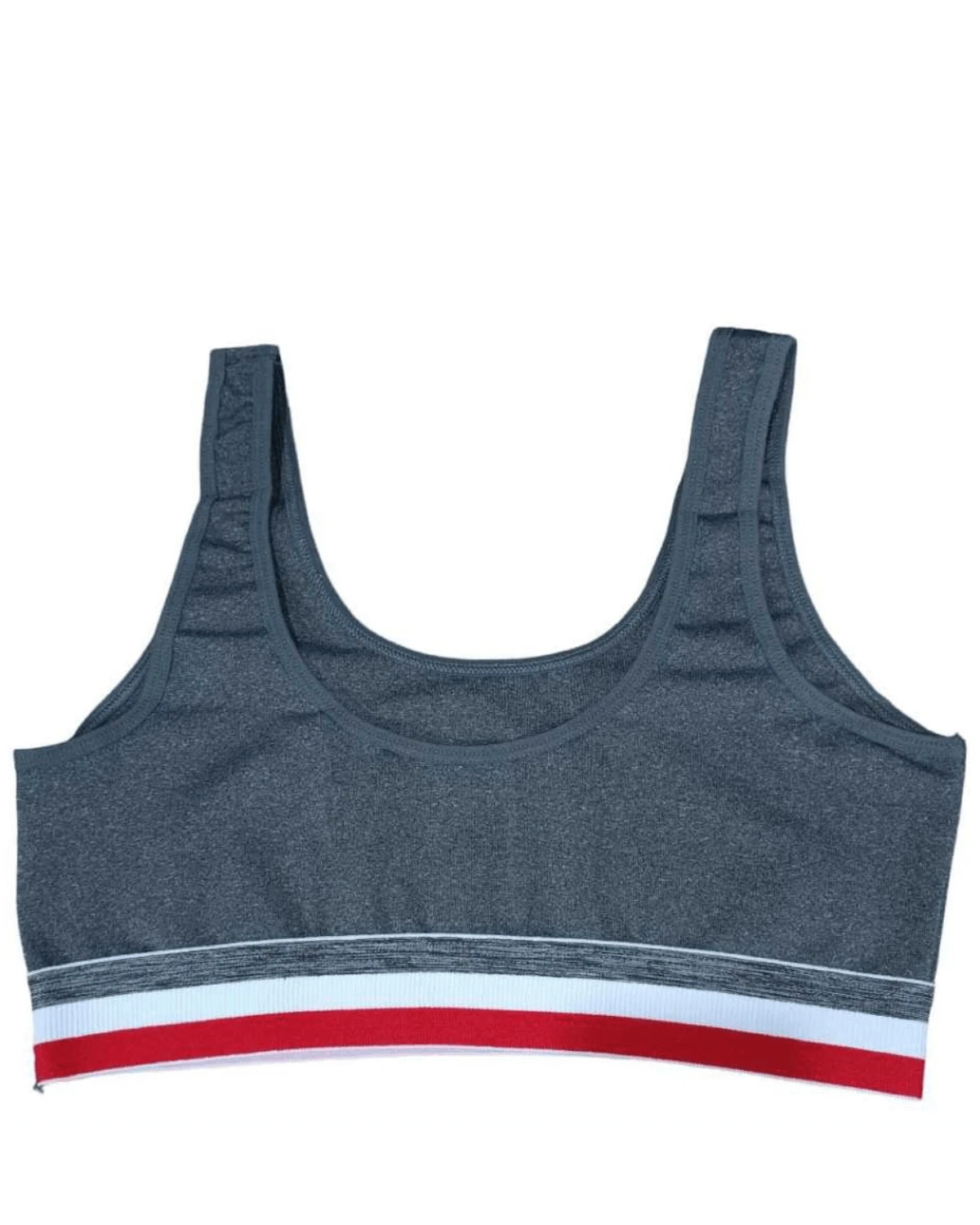 Women Basic Tops - 灰色 - 查看 1