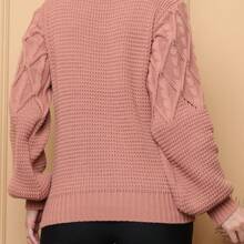 Women Sweater Vests - Màu be - Xem 5