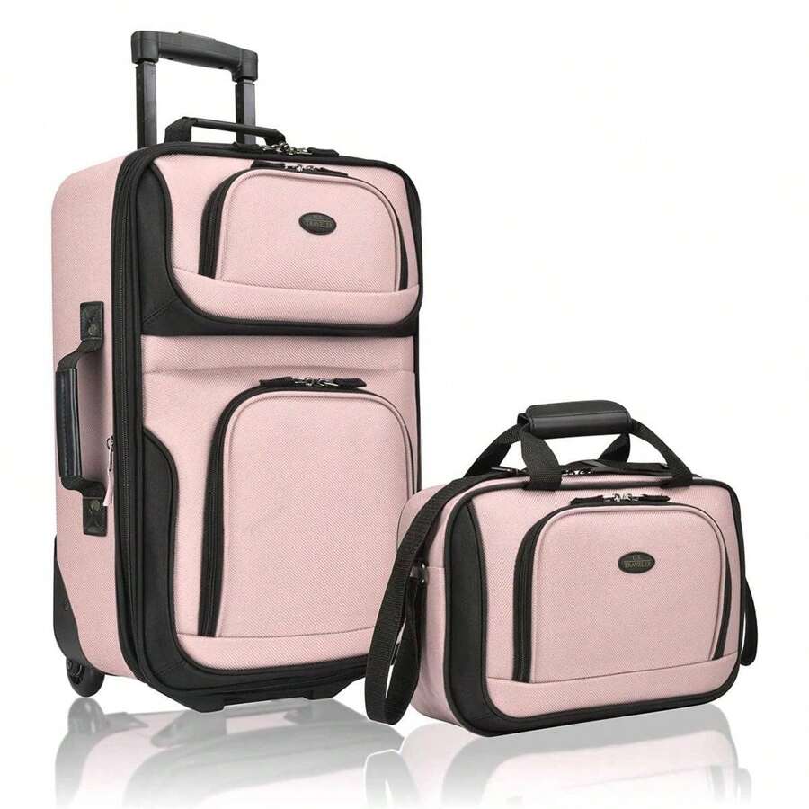 Rio Rugged Fabric Expandable Carry-On Luggage Set, 2 Wheel | SHEIN USA
