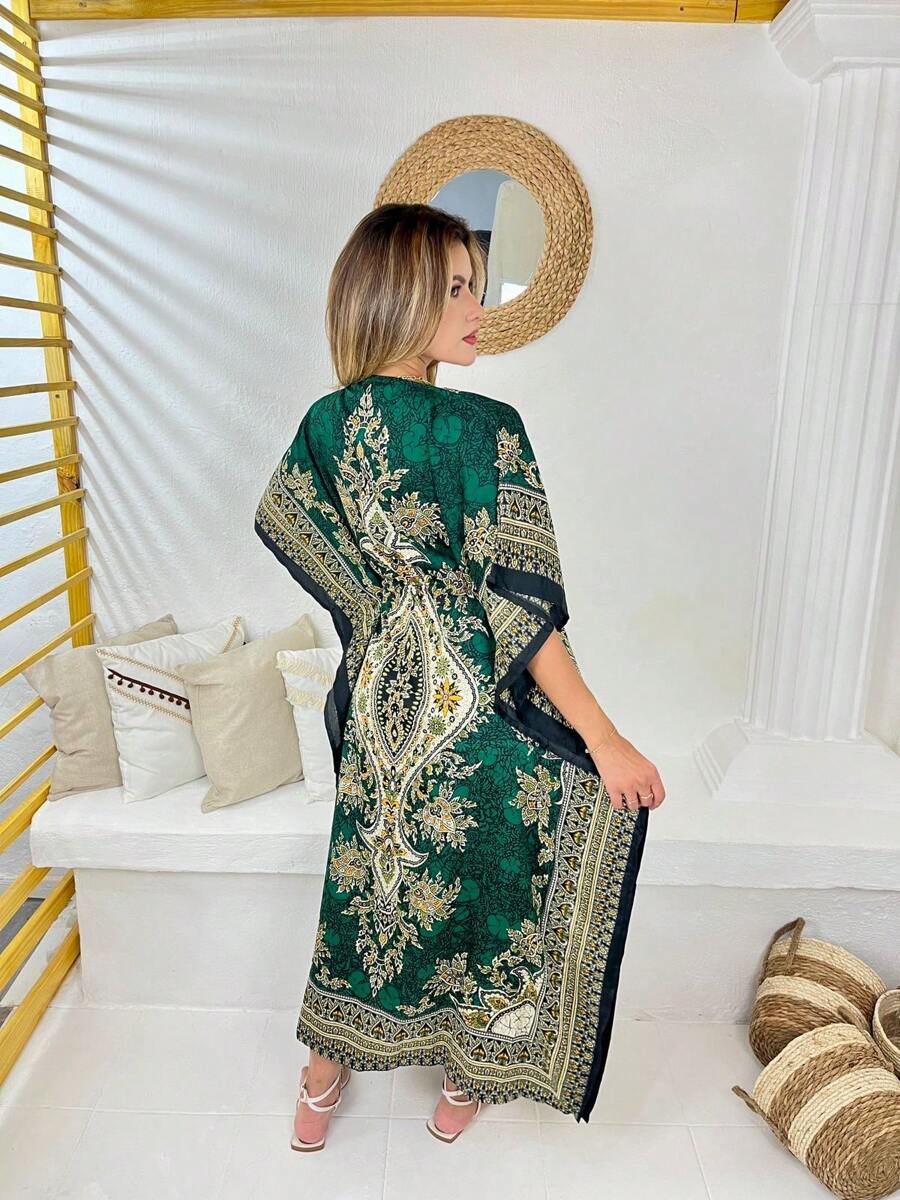 Women Dresses - Green - View 1