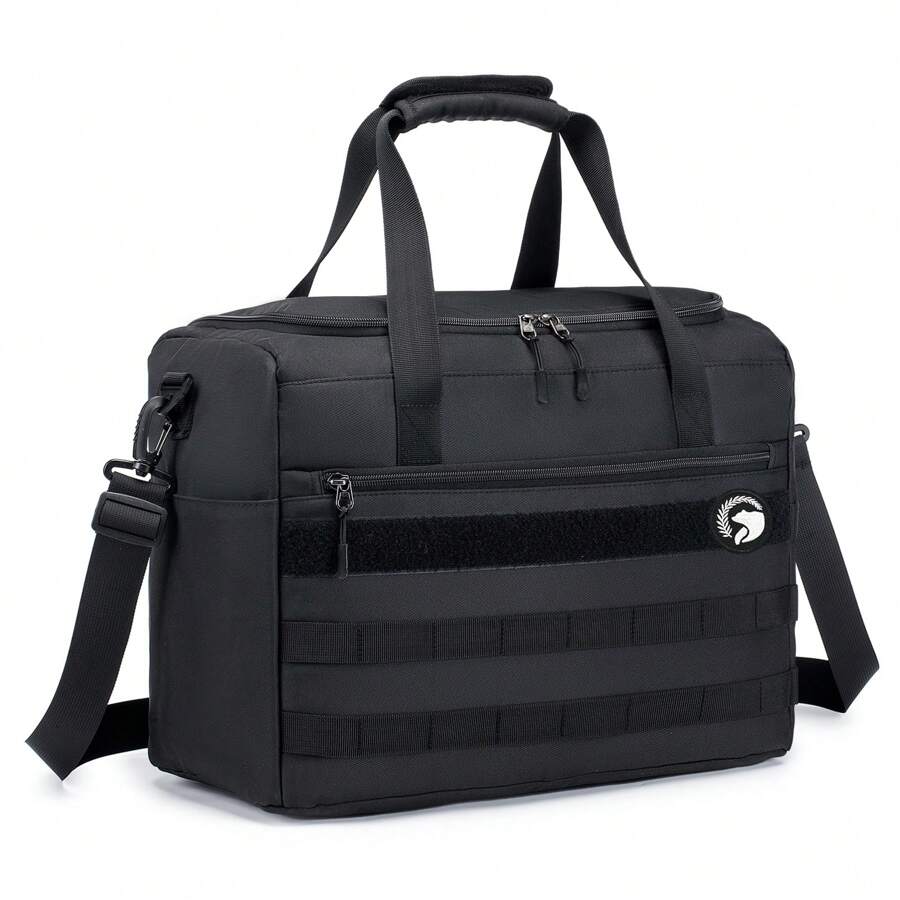 Travel Duffel Bags - Black - View 1