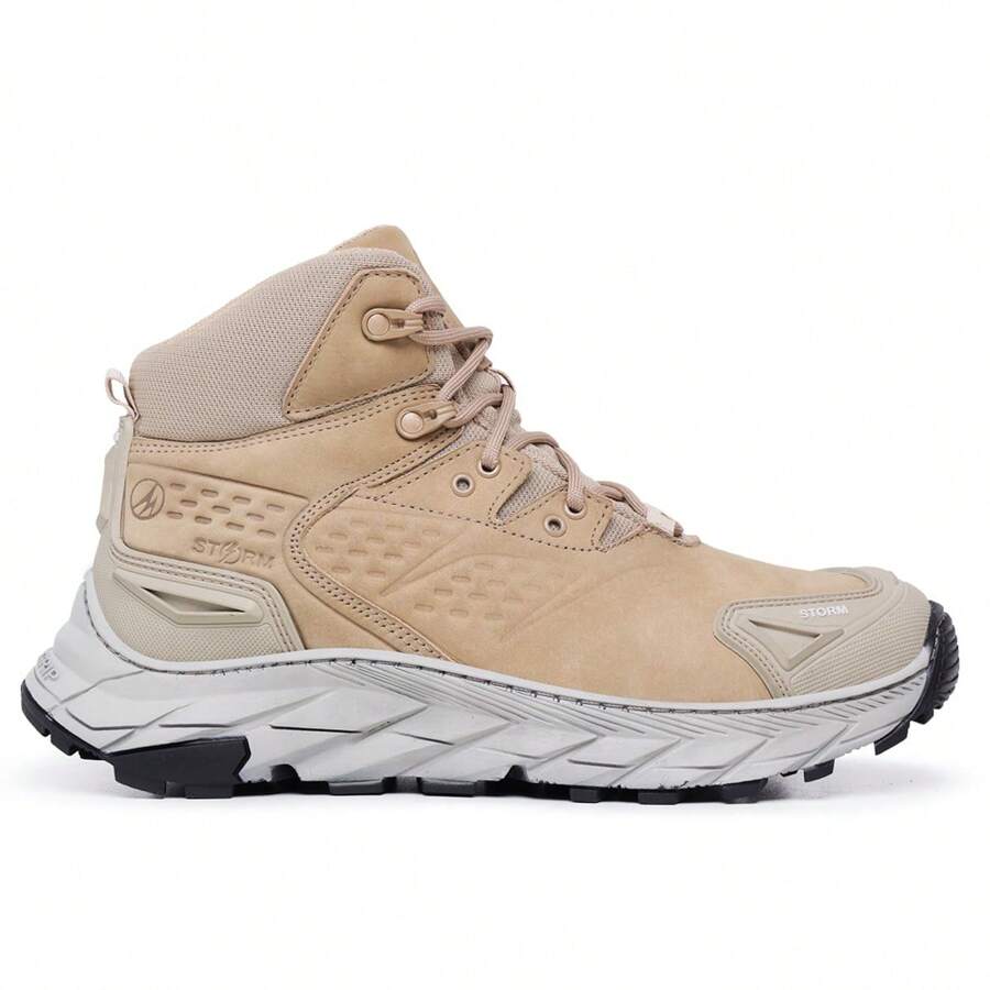 Men Sneakers - 米色 - 查看 1