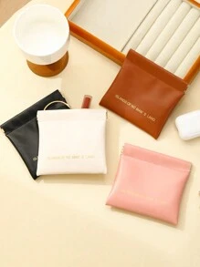 Bolsa pequena de material PU, porta-moedas pequeno, bolsa feminina moderna com fecho de encaixe para batom e chaves, carteira mini, simples, leve e portátil, adequada para mulheres, casais, uso diário, encontros, aniversários, feriados, volta às aulas, verão, férias, praia, deslocamento, negócios, estudantes, piquenique, camping, supermercado, organizador de maquiagem e artigos de higiene pessoal, presentes para mulheres, presentes de Natal, ideias de presentes para mulheres. - Multicolorido - Ver 9