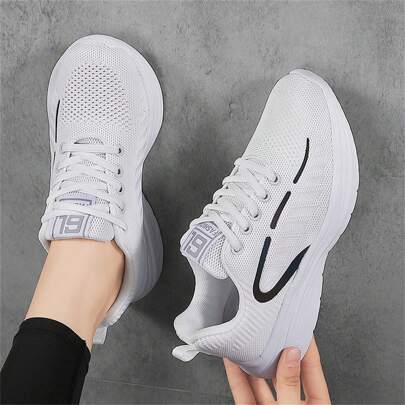 Scarpe Da Corsa Da Donna Scarpe Sportive Trainers Traspiranti Sneakers Leggere Ammortizzate A Bassa Cima Calzature Da Camminata Fitness Da Jogging Per Palestra E Attività Casuali