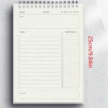 Daily Planner Schedule Booklet For Primary And Secondary Students, College Students' Learning And Self-Discipline Check-In Notebook, Time Management And Efficient Work Planning Manual - Multicolor - View 6