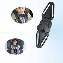 Cinturón De Seguridad Para Niños Con Clip En El Pecho Para Asiento De Automóvil, Previene Que El Cinturón De Seguridad Se Deslice, Accesorio De Hebilla De Bloqueo Ajustable