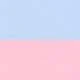 azul claro y rosa claro