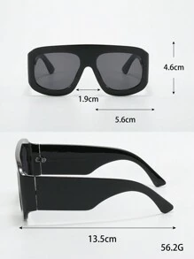 1 chiếc kính phi công thời trang cỡ lớn, dày dặn, cao cấp dành cho nam giới, thích hợp lái xe, đi xe máy, dự tiệc bãi biển. Phụ kiện kính râm phong cách đường phố, phù hợp với áo len, áo khoác, áo nỉ, áo hoodie, quần da và quần cargo cho kỳ nghỉ hè ở bãi biển, hoạt động ngoài trời và du lịch. - Nhiều màu - Xem 8